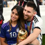 Lionel Messi and Antonella Roccuzzo